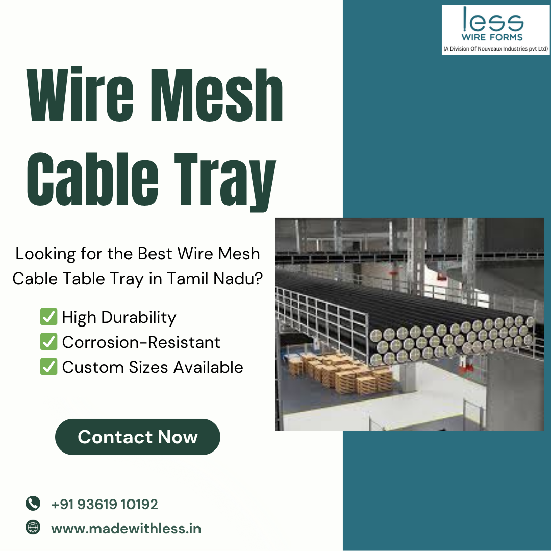 Everything You Need to Know About Wire Mesh Cable Trays - madewithless.in