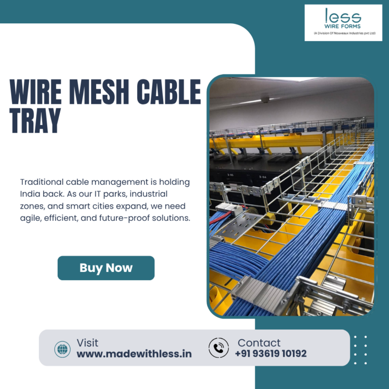How Wire Mesh Cable Trays Are Revolutionizing Cable Management in India ...